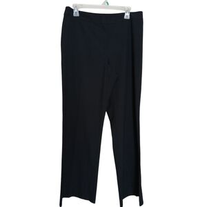 J. Jill black dress pants Size 12 Wide leg Stretch